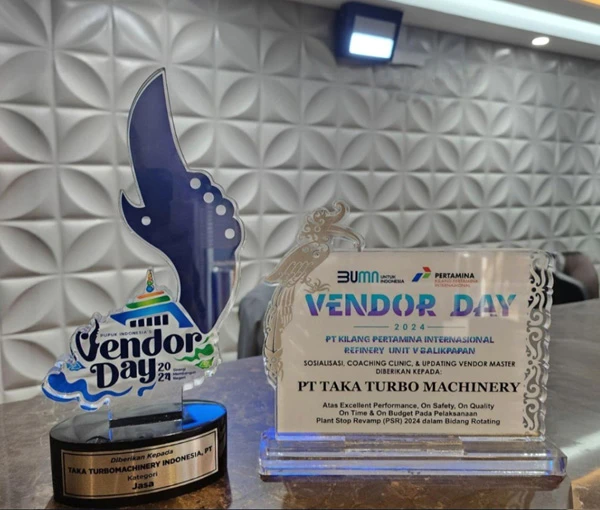 Vendor Day Awards from Pupuk Indonesia & Pertamina RU V Balikpapan